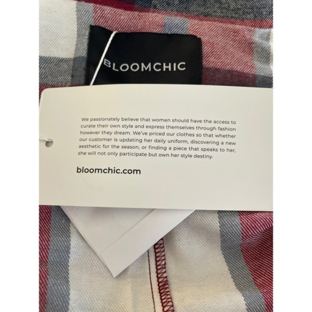 BloomChic Women's Colorblock 90' Blazer Long Sleeve Workwear preppy Size 12 - Picture 11 of 13